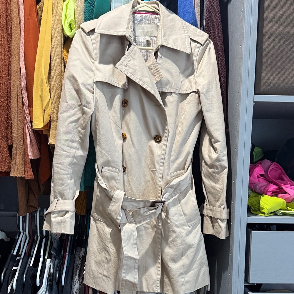 Classic Beige Trench Coat